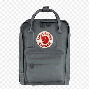 FJALLRAVEN Kanken Mini Backpack Flint Gray Small Bag Daypack School NWOT *L9